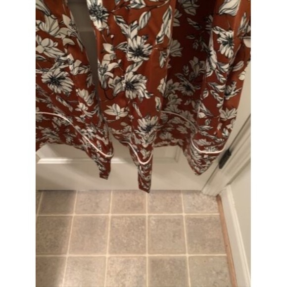 La Ligne x Target Women's Plus Size 4X Floral Print Satin Pants - Picture 12 of 13